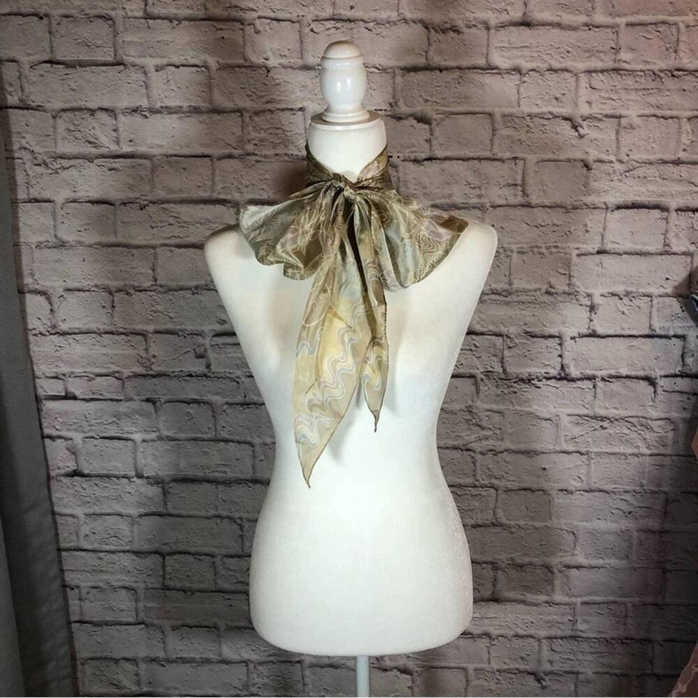 Vintage Liz Claiborne Silk Scarf